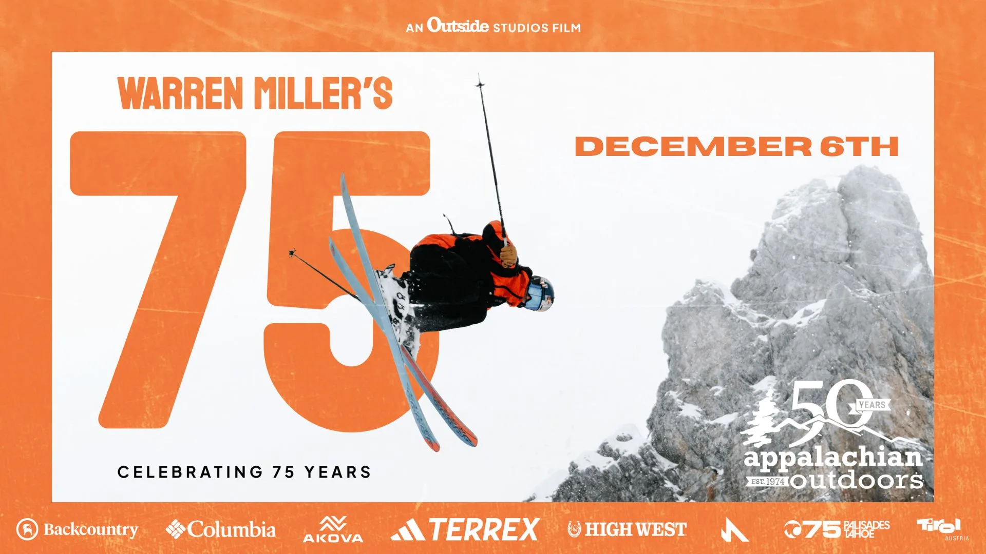 Warren Miller’s 75 A New Chapter The State Theatre, State College, PA